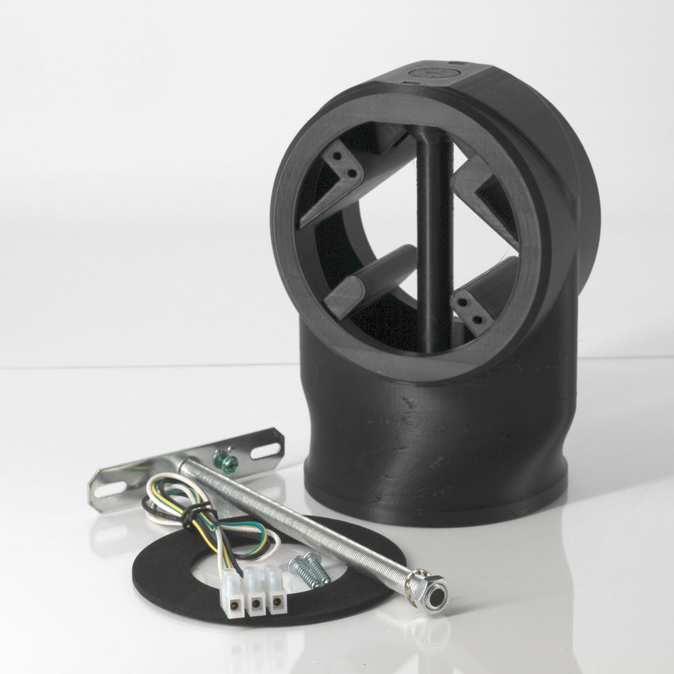Slim 7" Dual Floodlight Camera Mount in Black