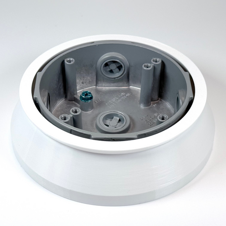 White Round Junction Box Cover