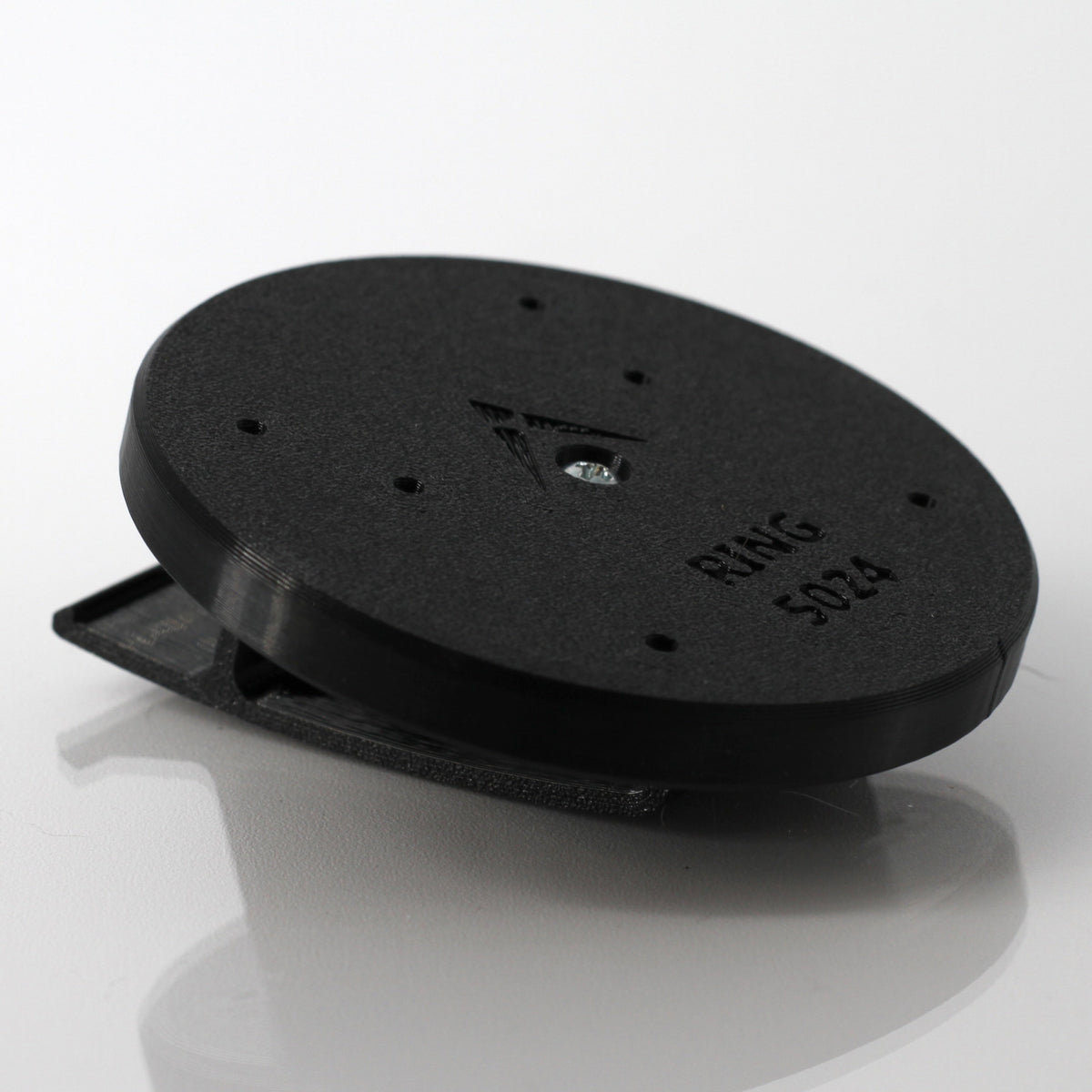 Dutch Lap Vinyl Siding Clip for Ring Outdoor Battery Cameras in Black