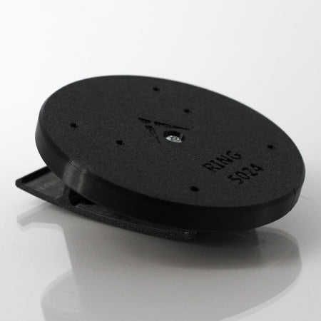 Dutch Lap Vinyl Siding Clip for Ring Outdoor Battery Cameras in Black