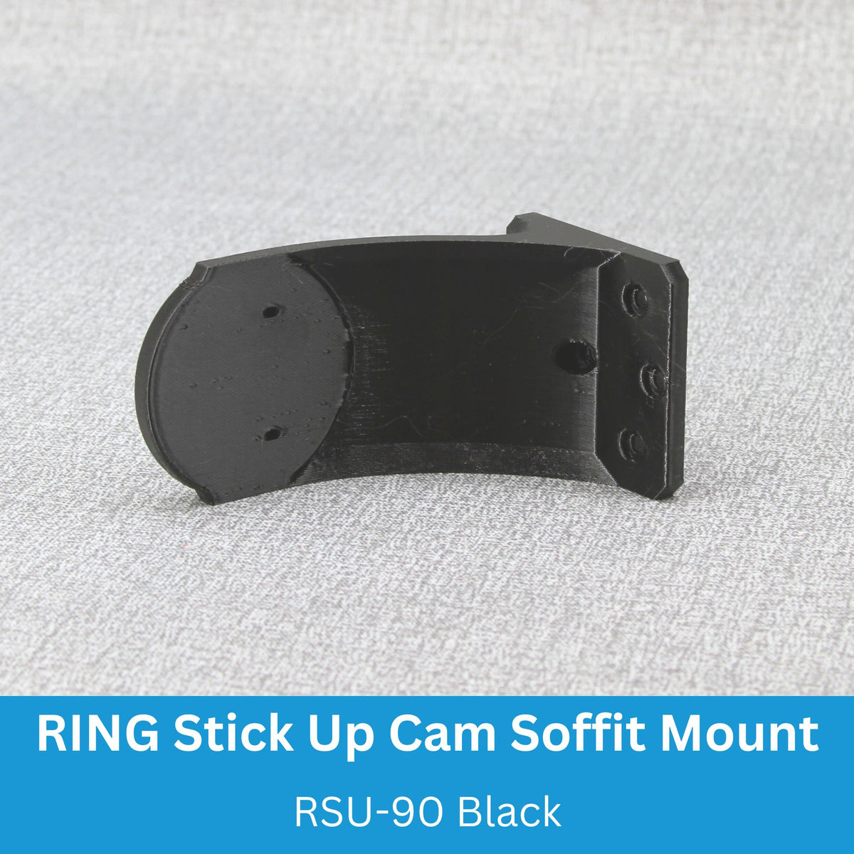 RING Stick Up Cam Soffit Mount Black