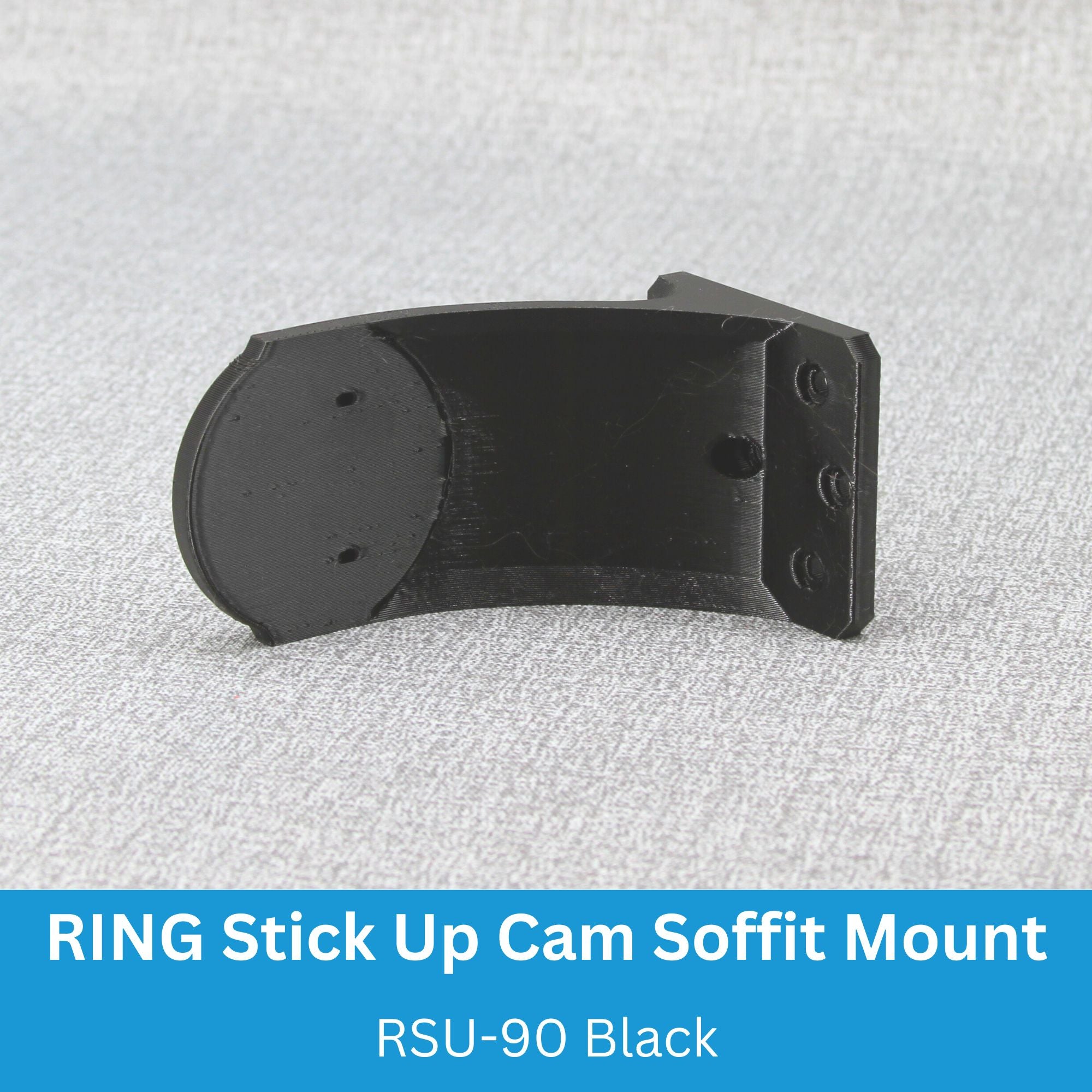 RING Stick Up Cam Soffit Mount Black