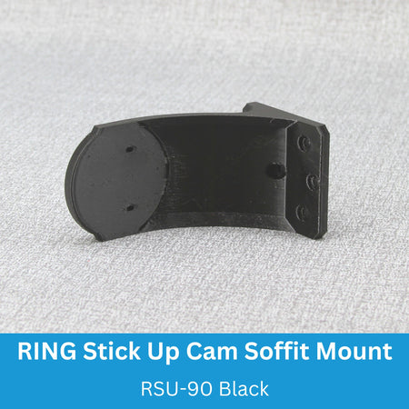 RING Stick Up Cam Soffit Mount Black
