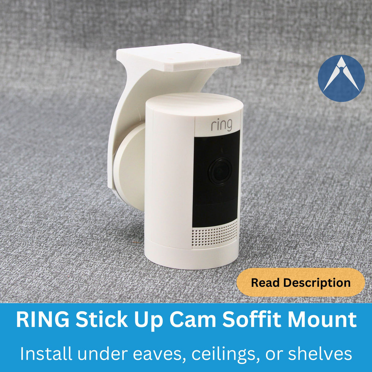Ring Stick Up Cam Soffit Mount