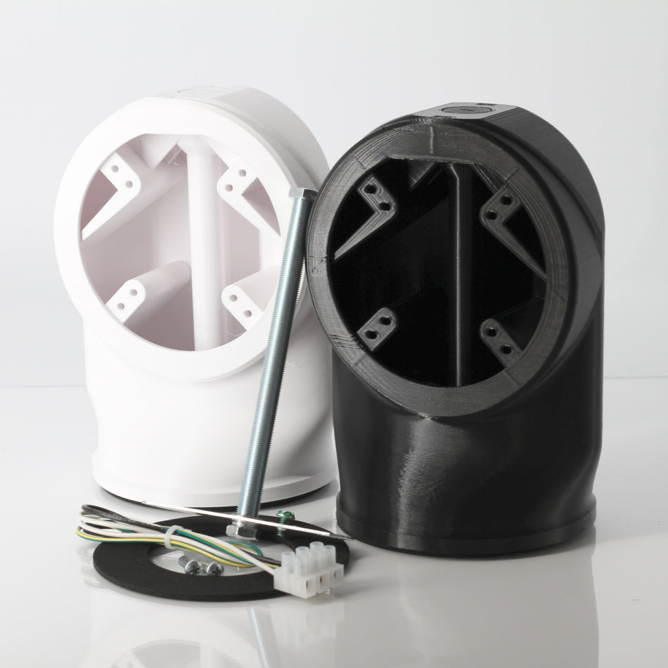 Slim 90x07 Floodlight Soffit Mount for Ring Pro/Plus/First Gen, Blink, Wyze, etc.