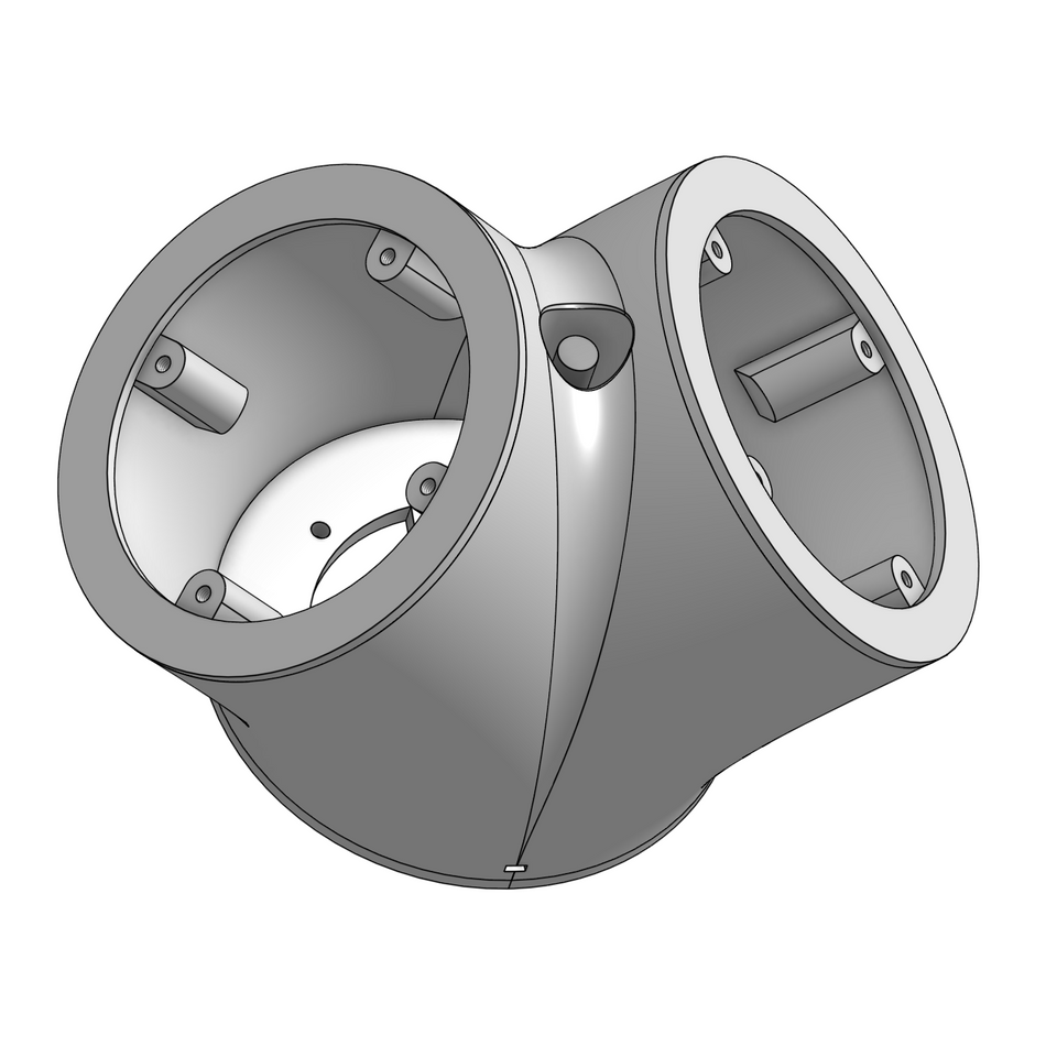 Multi-Brand: 60-deg Dual Floodlight Camera Wall Mount