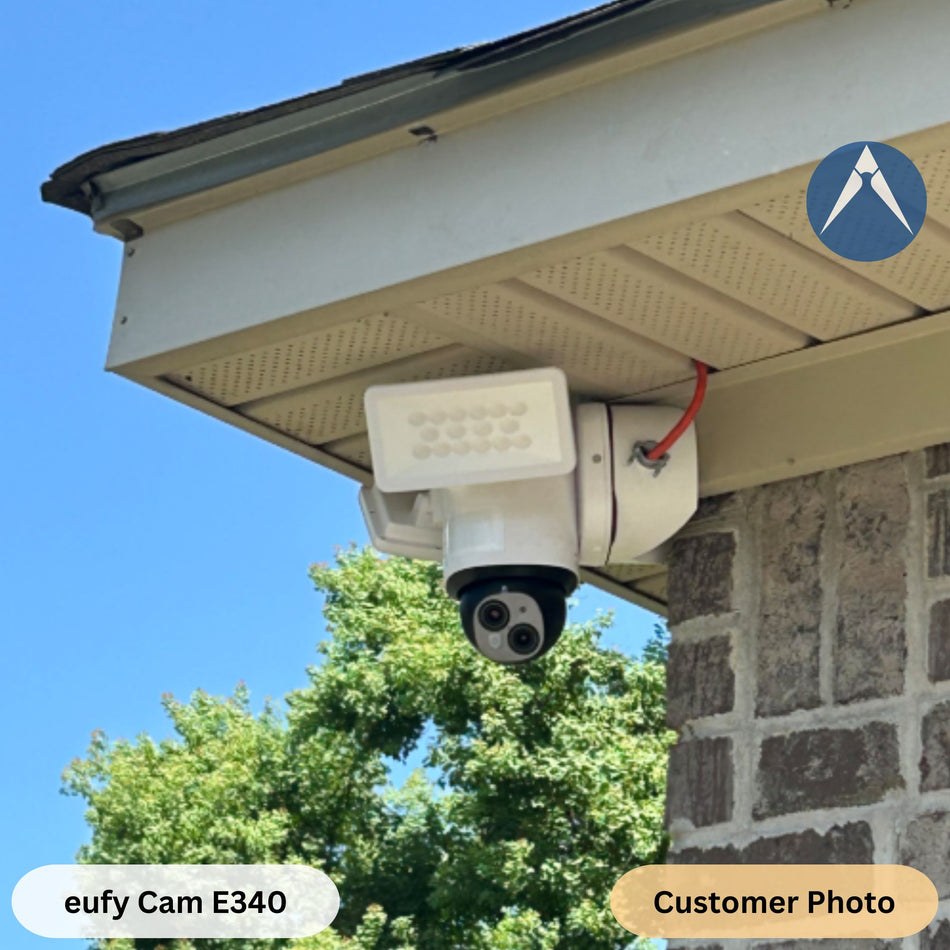 eufy Floodight Camera Corner Mount : E30, E340, S330