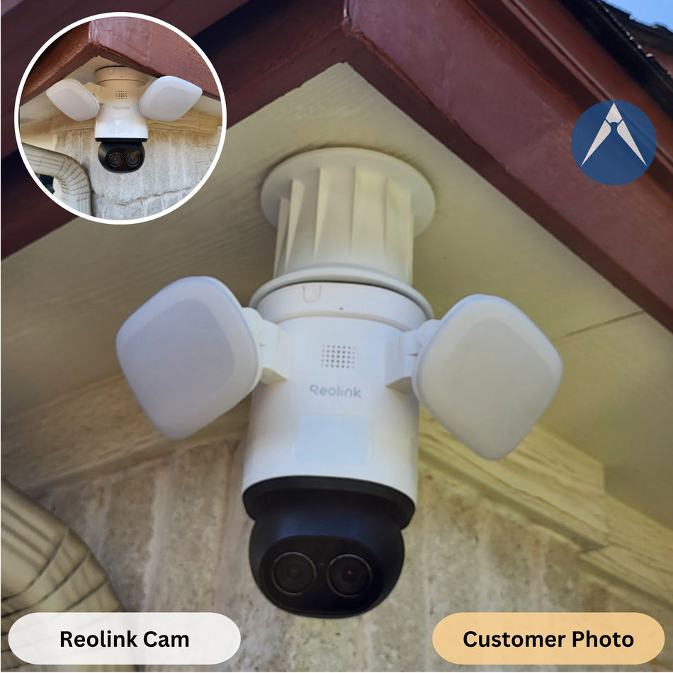 Soffit Drop Extension for Floodlight Cameras