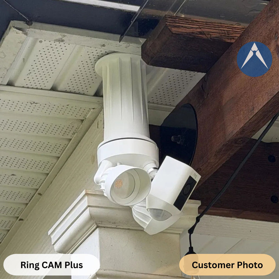Soffit Drop Extension for Floodlight Cameras