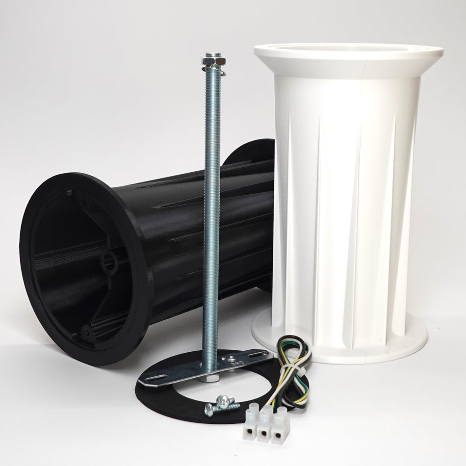 soffit drop extensions for floodlight cameras.