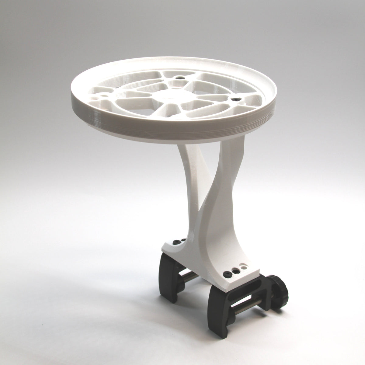 Clamp on stand for Woozoo Fan with 8" Riser in White