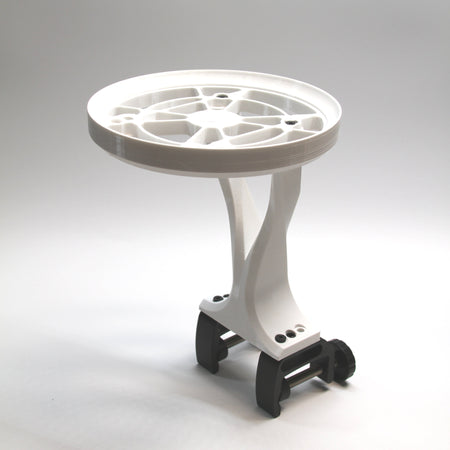 Clamp on stand for Woozoo Fan with 8" Riser in White