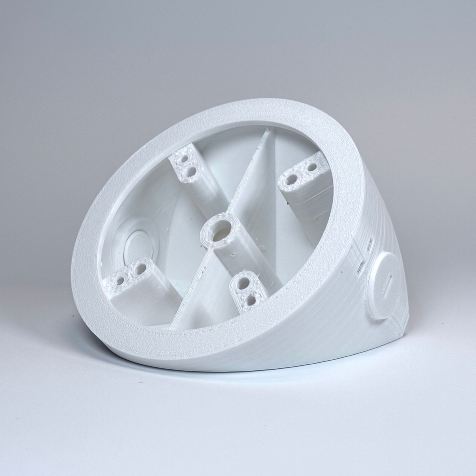 White Inside Corner Junction Box