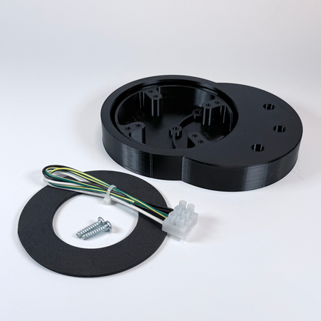 Black Junction Box Offset Adapter