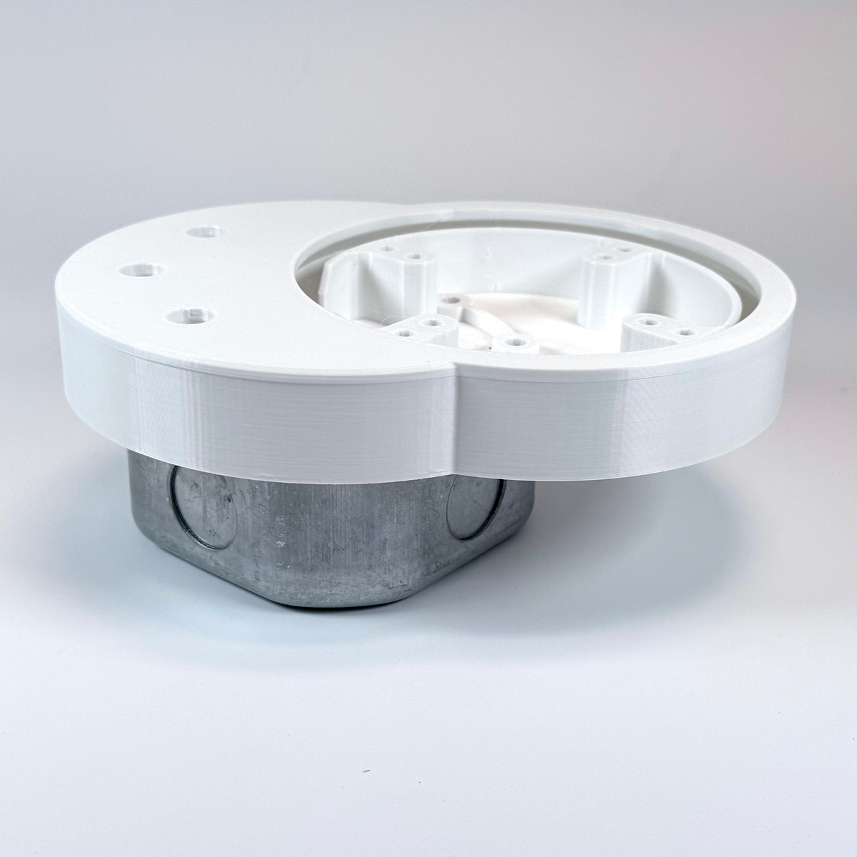 Junction Box Offset Adapter on Octagonal