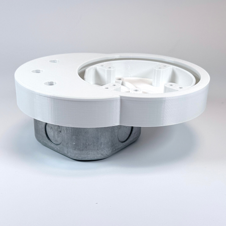 Junction Box Offset Adapter on Octagonal