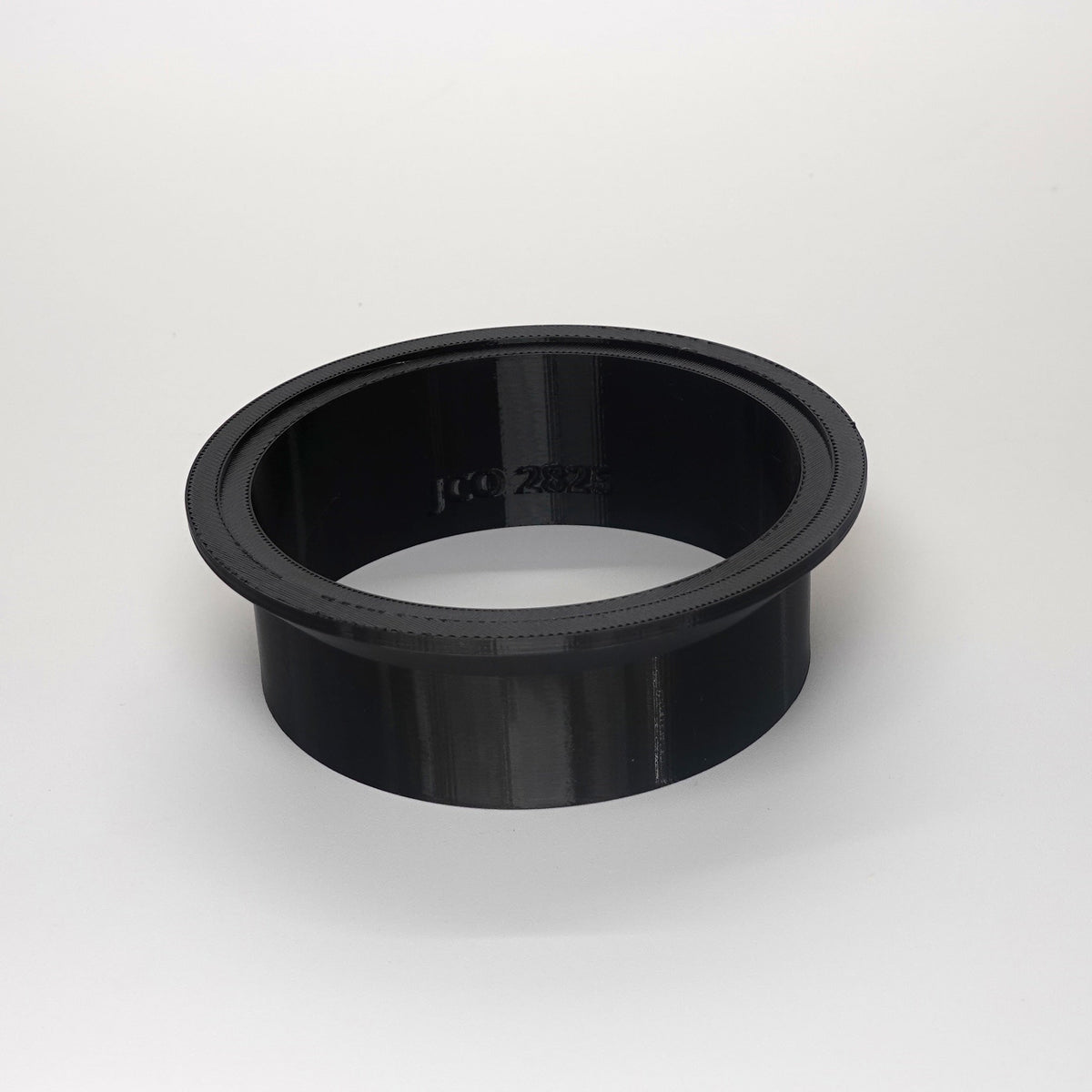 Black octagonal weatherproof junction box cover.