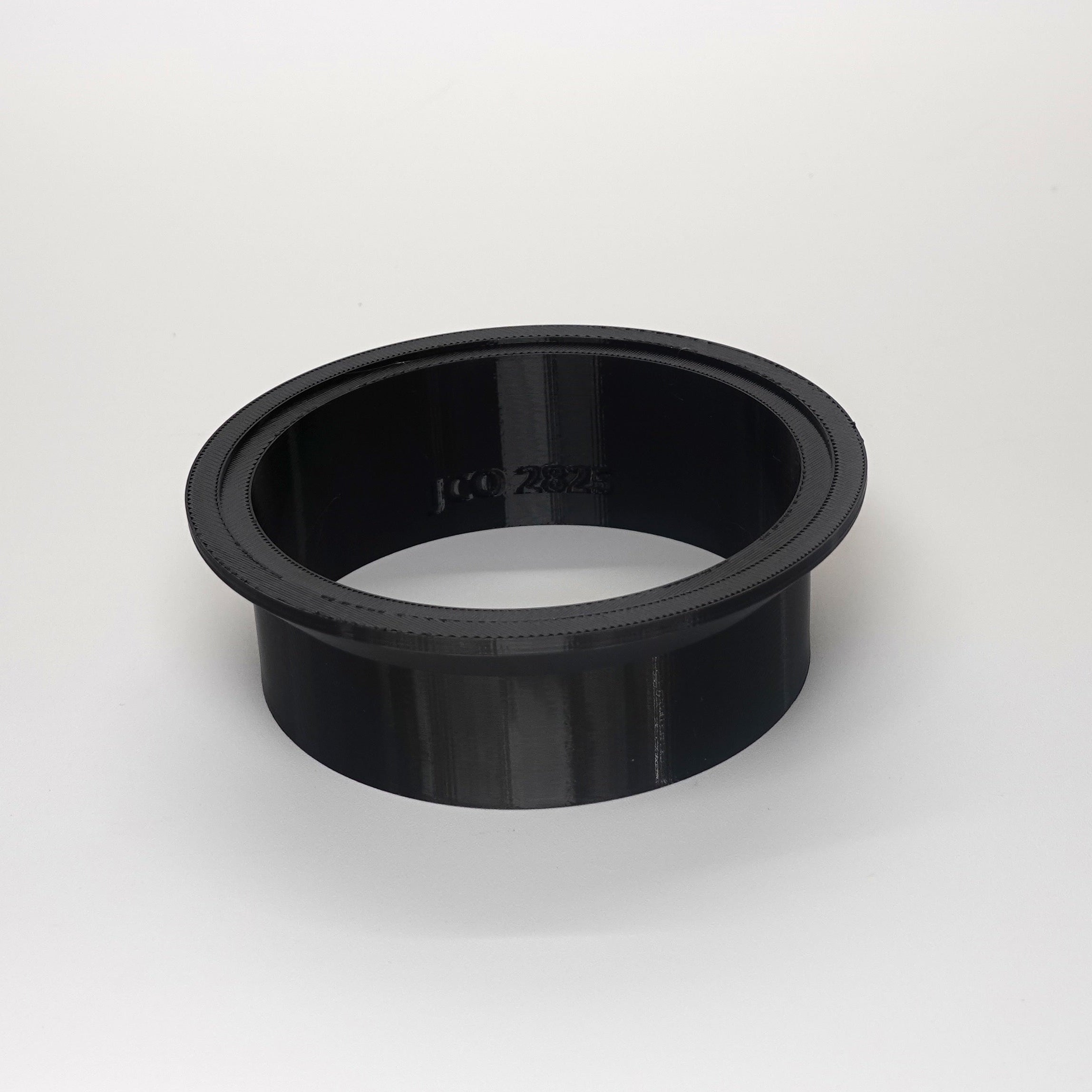 Black octagonal weatherproof junction box cover.