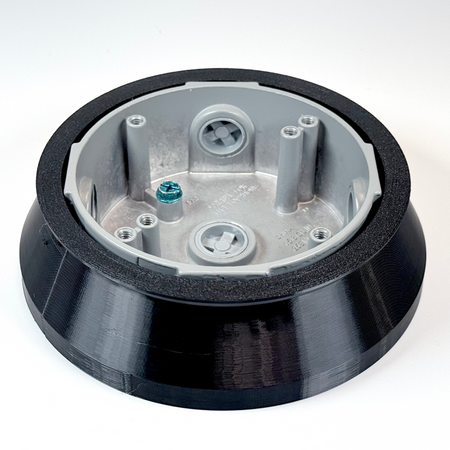 Black Round Junction Box Cover