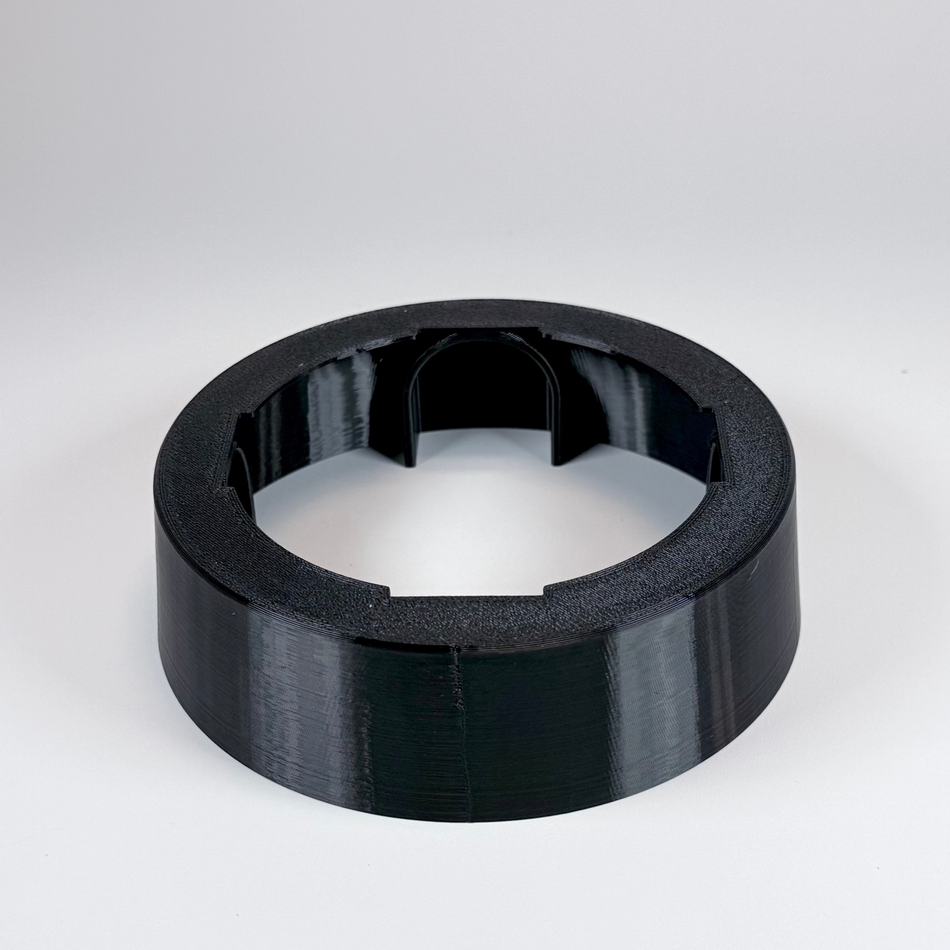 Custom Round Junction Box Cover Black