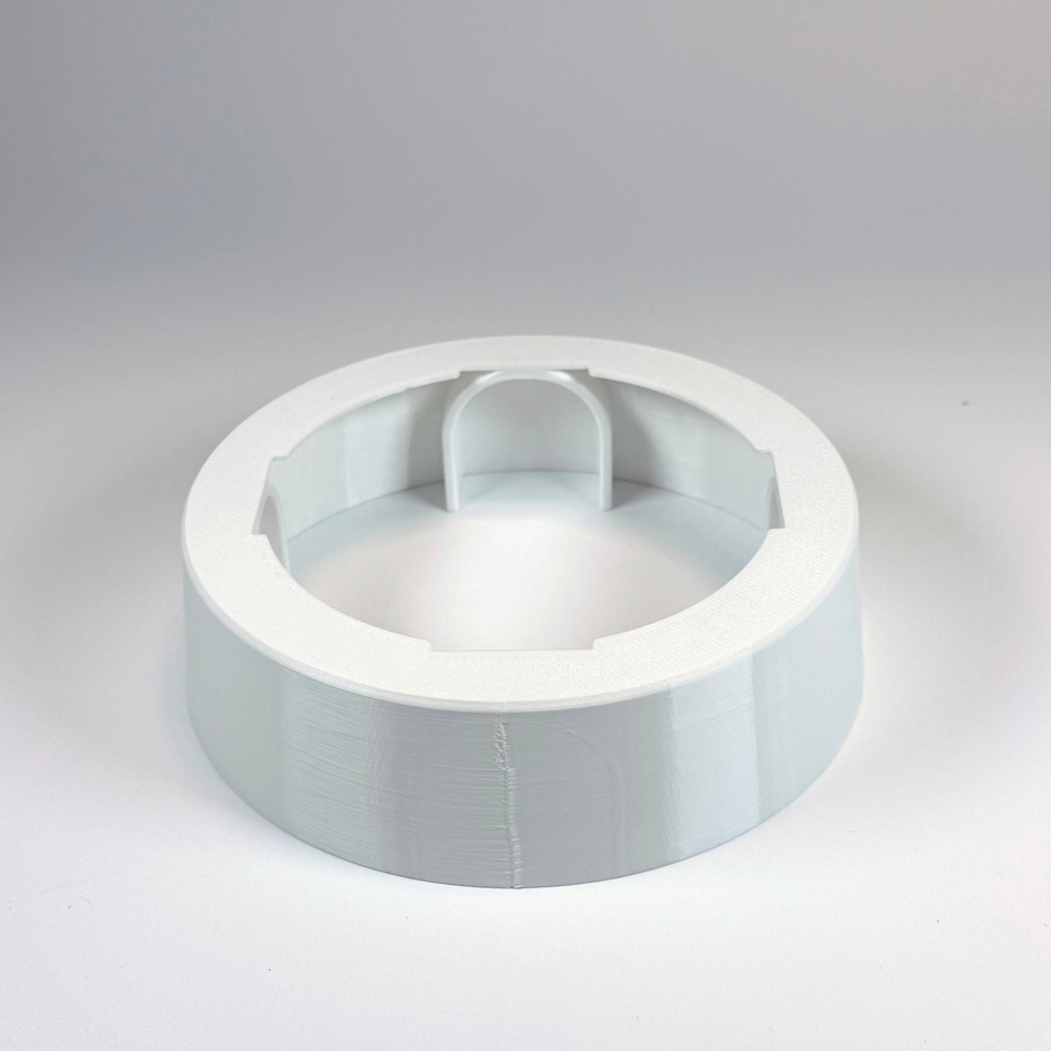 Custom Round Junction Box Cover White