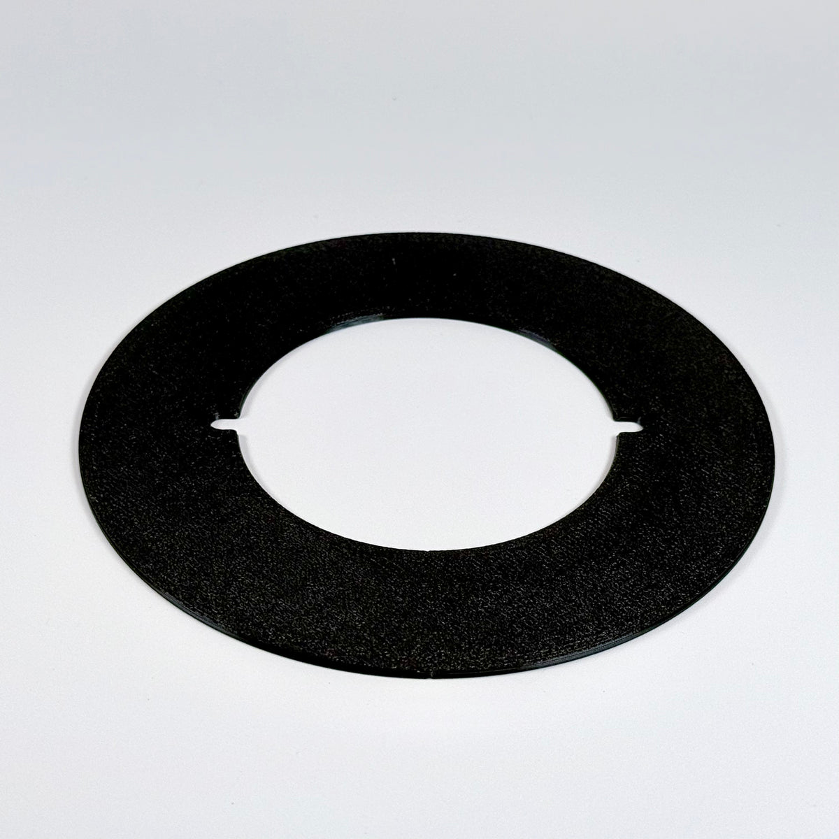 6" Black Junction Box Trim Ring