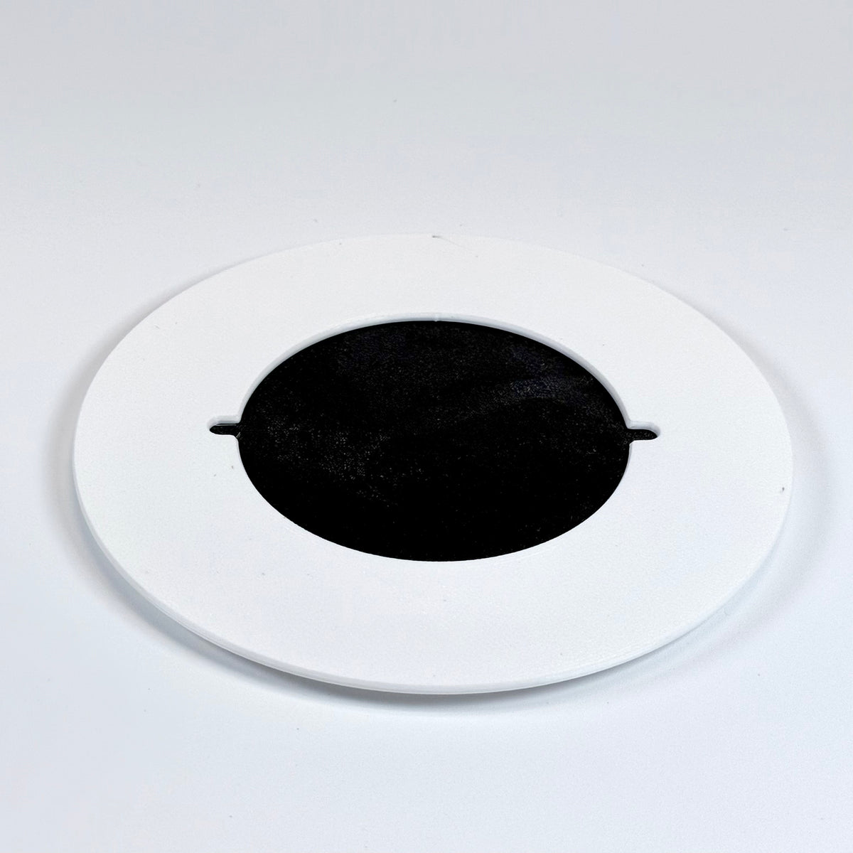 6" White Junction Box Trim Ring