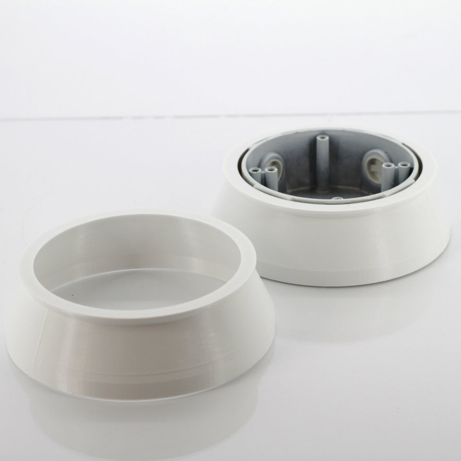 White Round Junction Box Cover