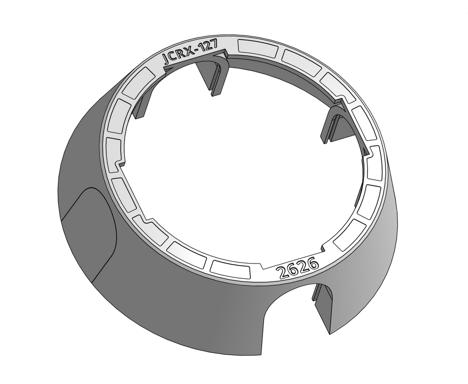 Customizable Cover for Round Weatherproof Junction Box