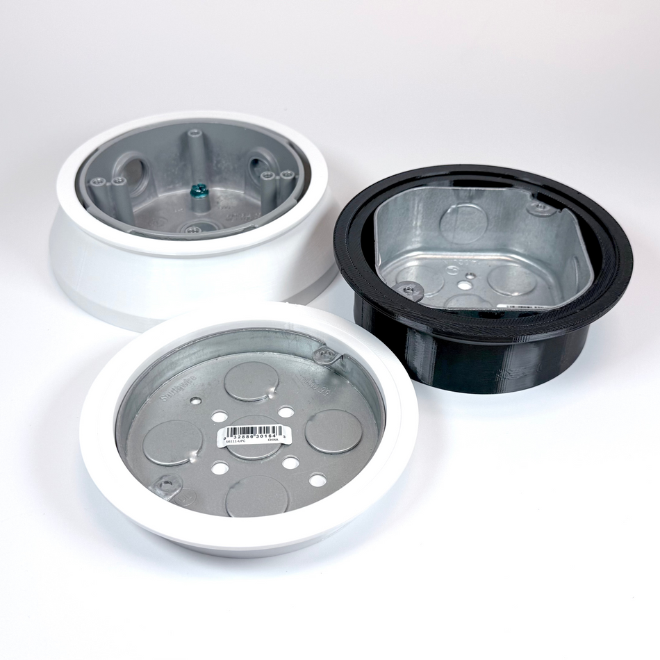 Covers for Round, Octagonal and Pancake Junction Boxes