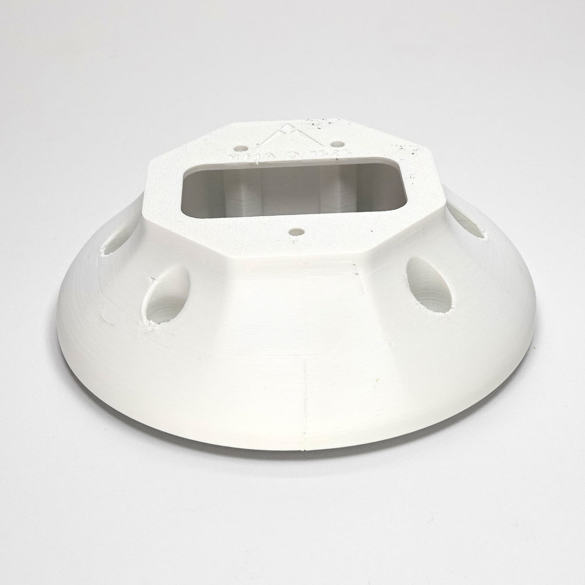 3D-printed junction box adapter.