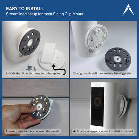 Step by Step siding clip