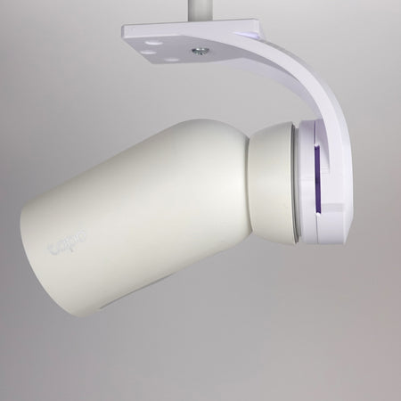 Soffit bracket mount for TP-Link Tapo security camera.