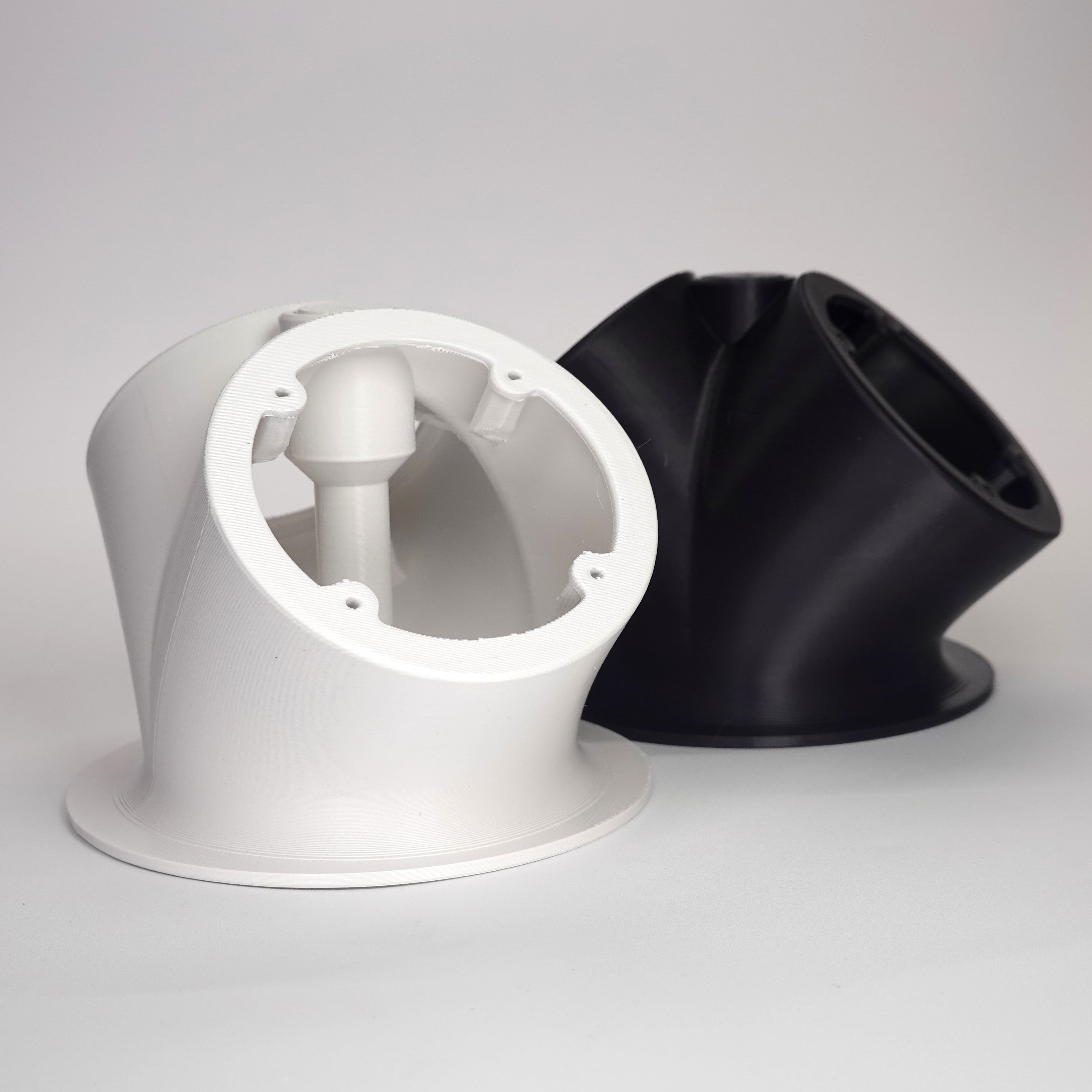 Dual camera mounts for UniFi G Turret security cameras.