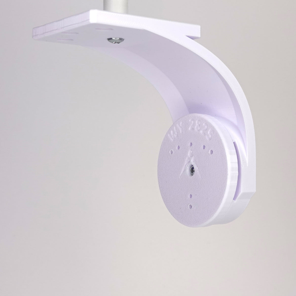 3D-printed soffit and ceiling mount bracket for Wyze cameras.