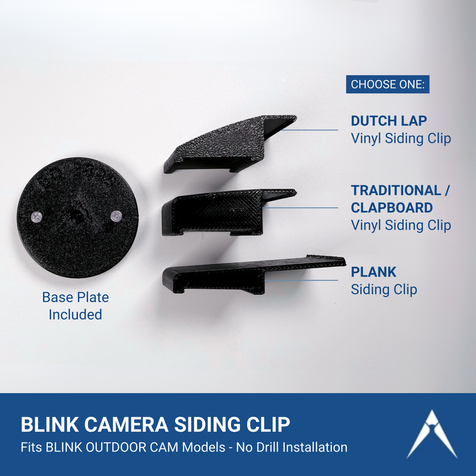 Blink Cam Siding Clip – Dutch Lap, Traditional, or Plank Siding