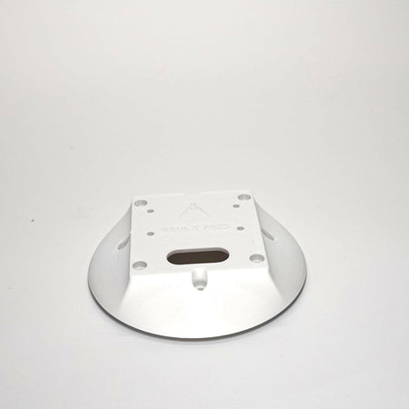 White 3D-printed Junction Box Adapter (E) for Reolink.